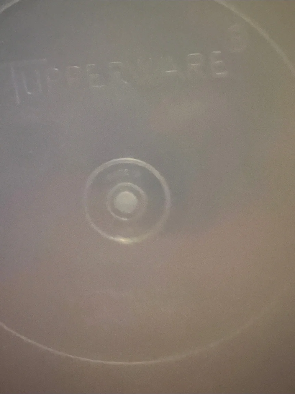 Vintage Tupperware four section